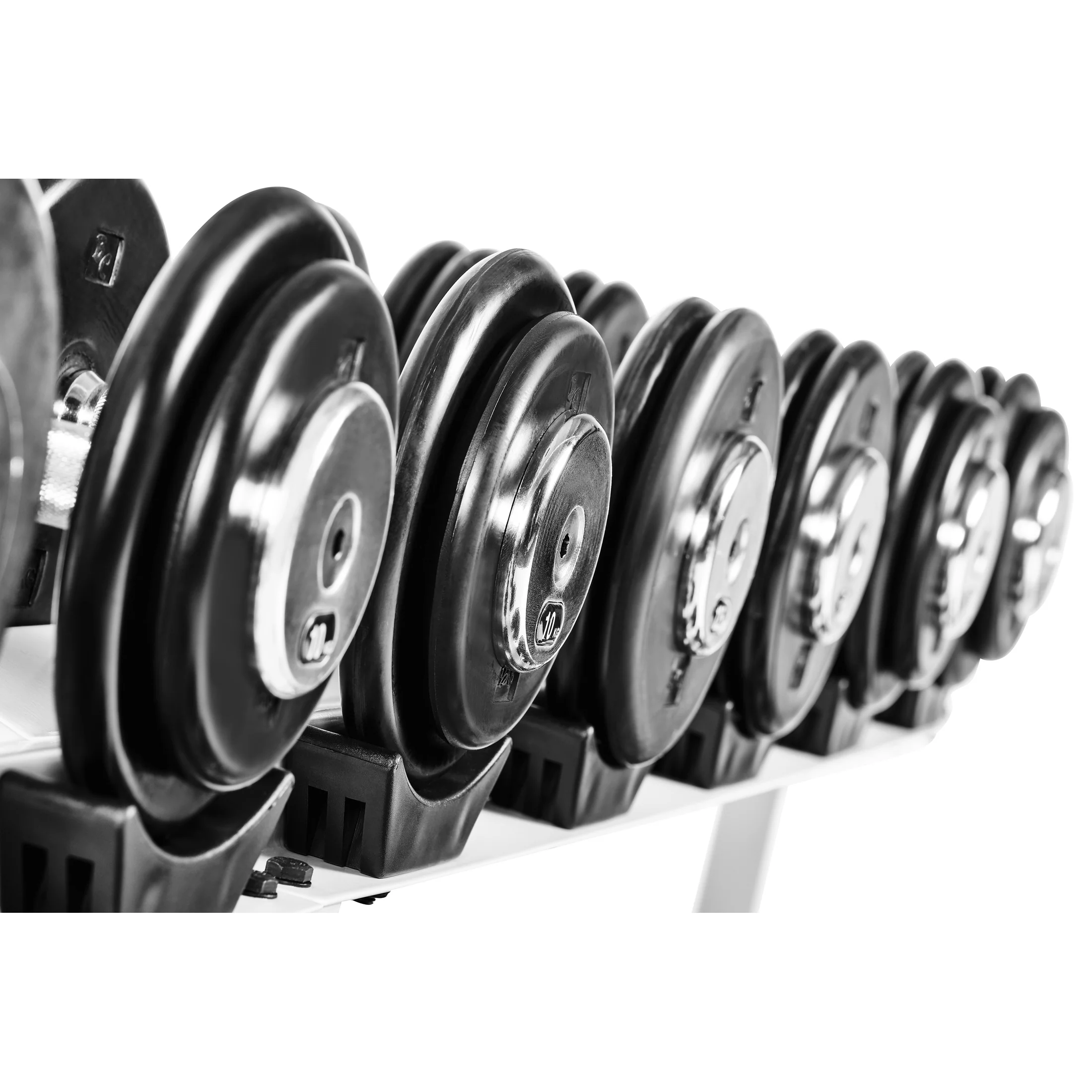 Profi Studio Satz von 5 Kg - 27,5 Kg inkl. Ablage/Rack Gummi - Image 9