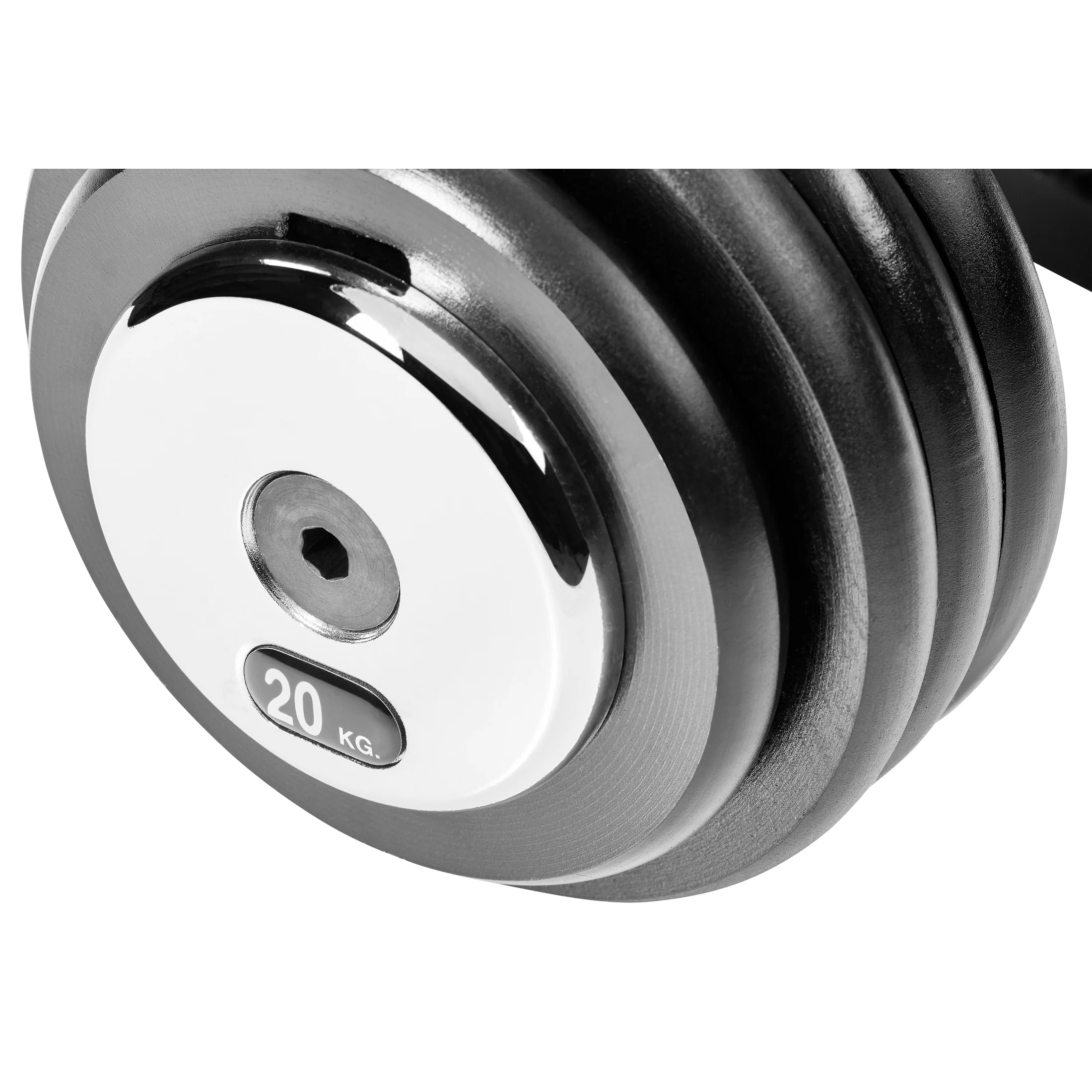 Profi Studio Satz von 5 Kg - 27,5 Kg inkl. Ablage/Rack Guss - Image 9