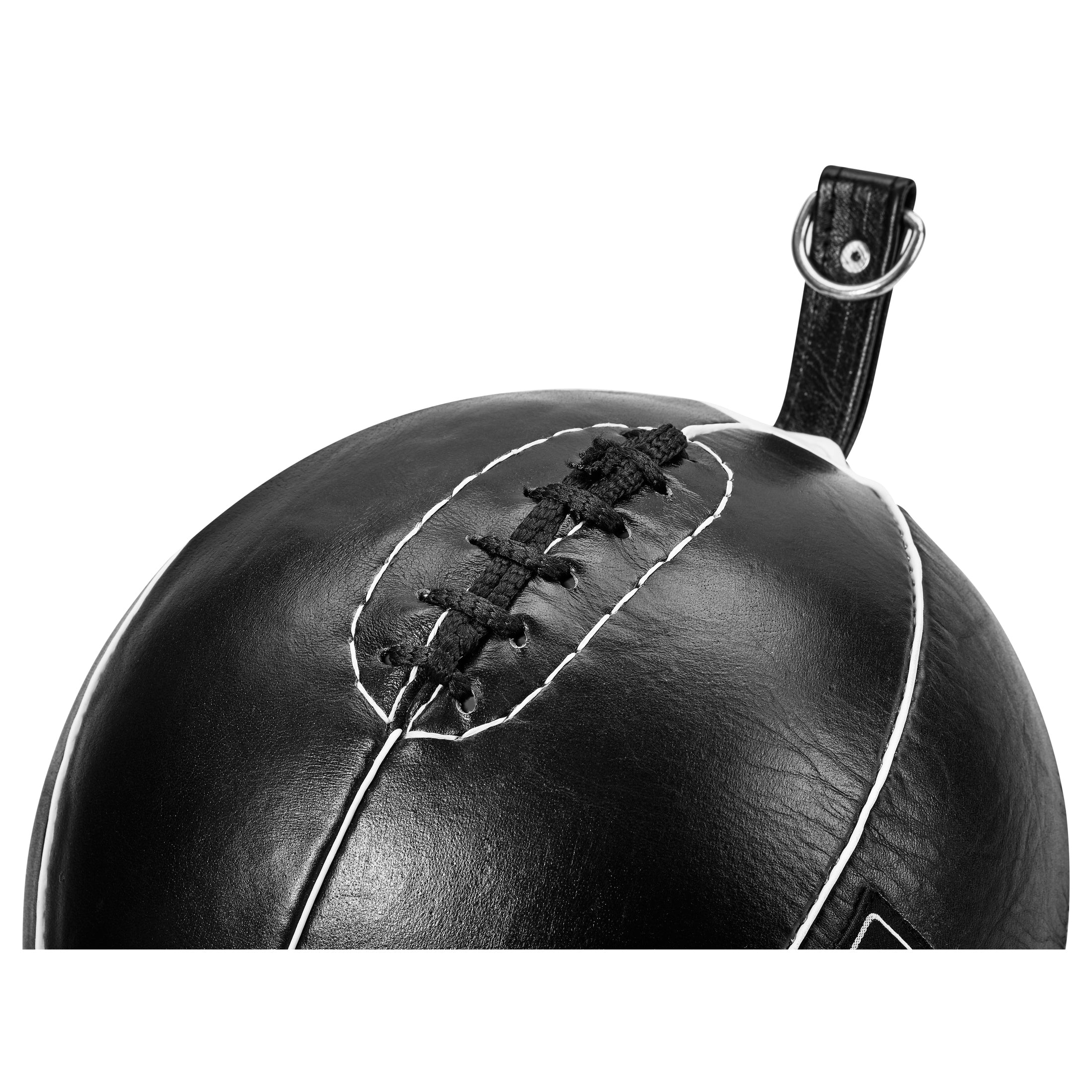 Doppelendball aus Leder inkl. Spanngurten black - Image 5