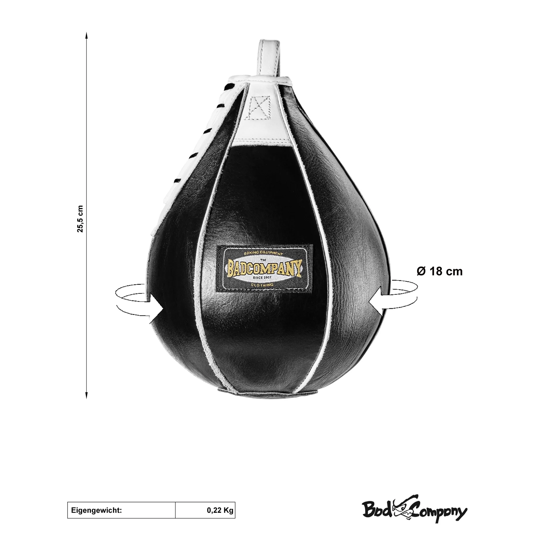 Boxbirne aus Echt-Leder medium black - Image 5