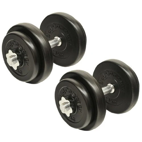 20 Kg (2x10) Hanteln Kurzhantel Set Hantelscheiben