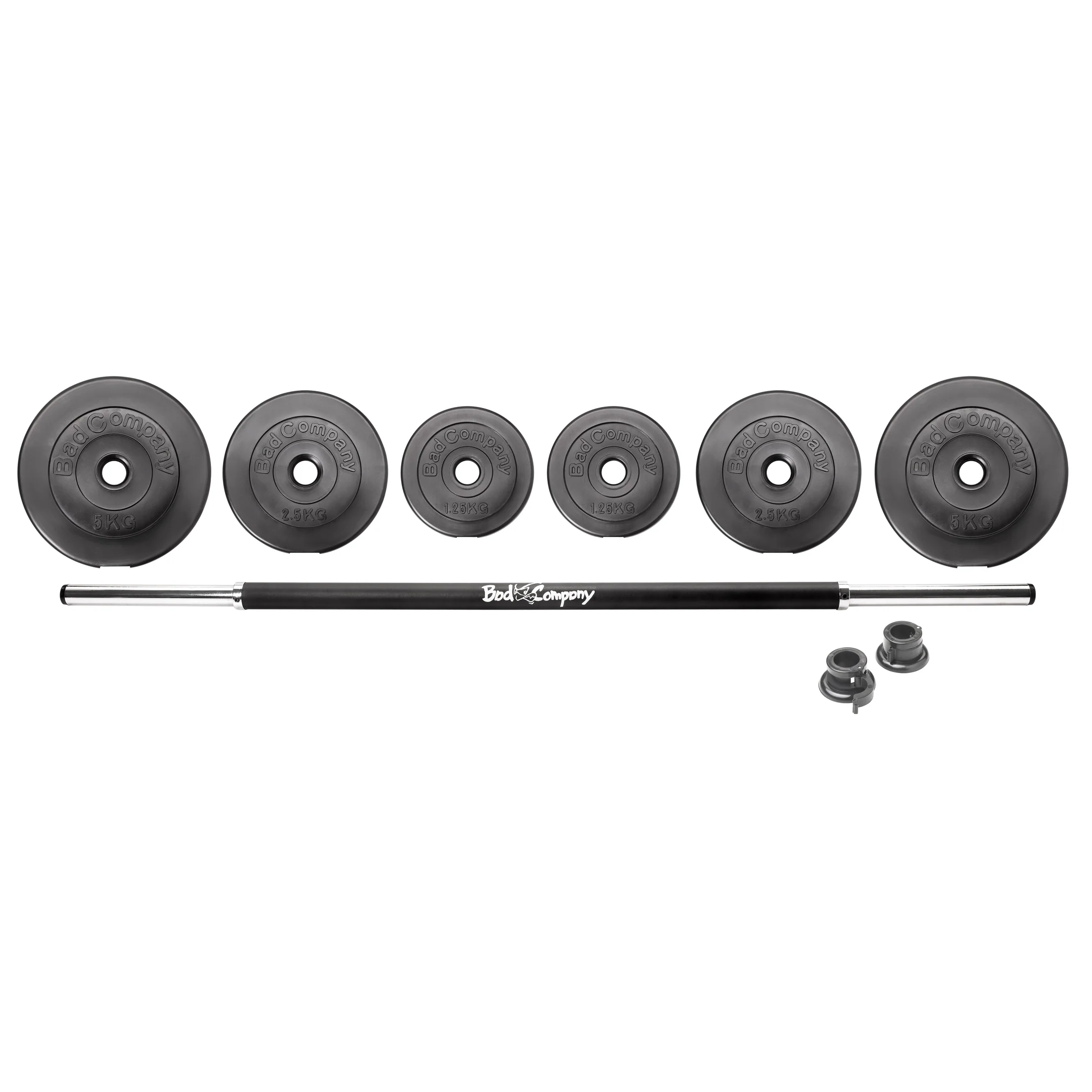 Aerobic Langhantel-Set 19 kg schwarz - Image 3
