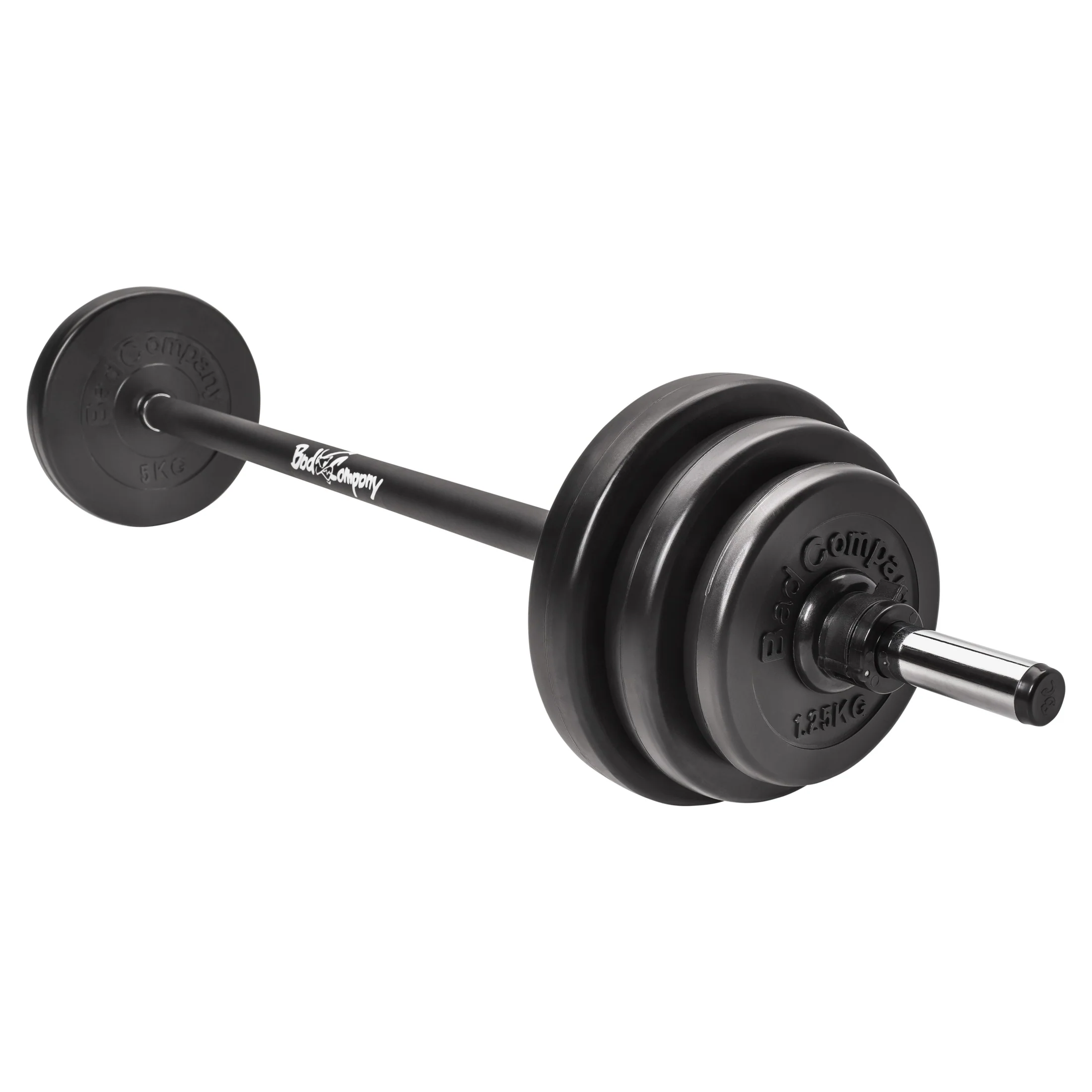 Aerobic Langhantel-Set 19 kg schwarz - Image 4