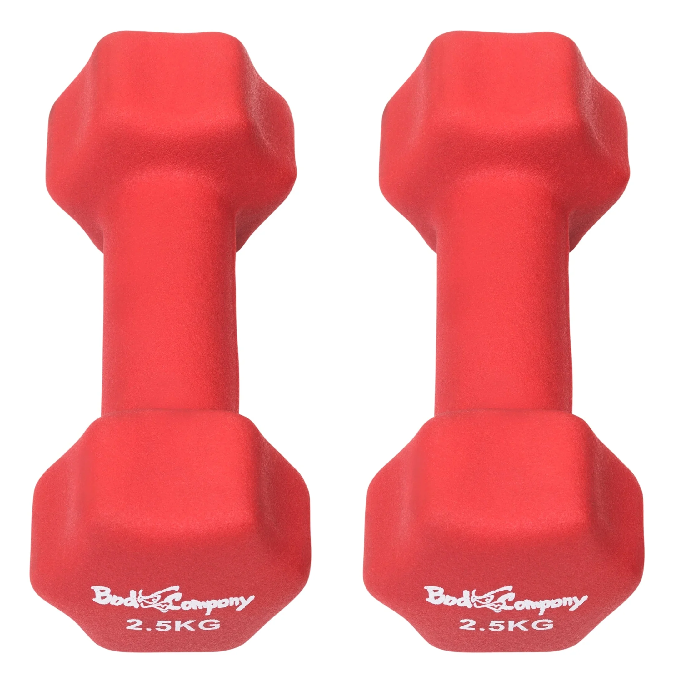 5Kg (2x2,5) Neopren Gymnastik Hanteln Hantel Gewichte Hantel-Set - Image 4