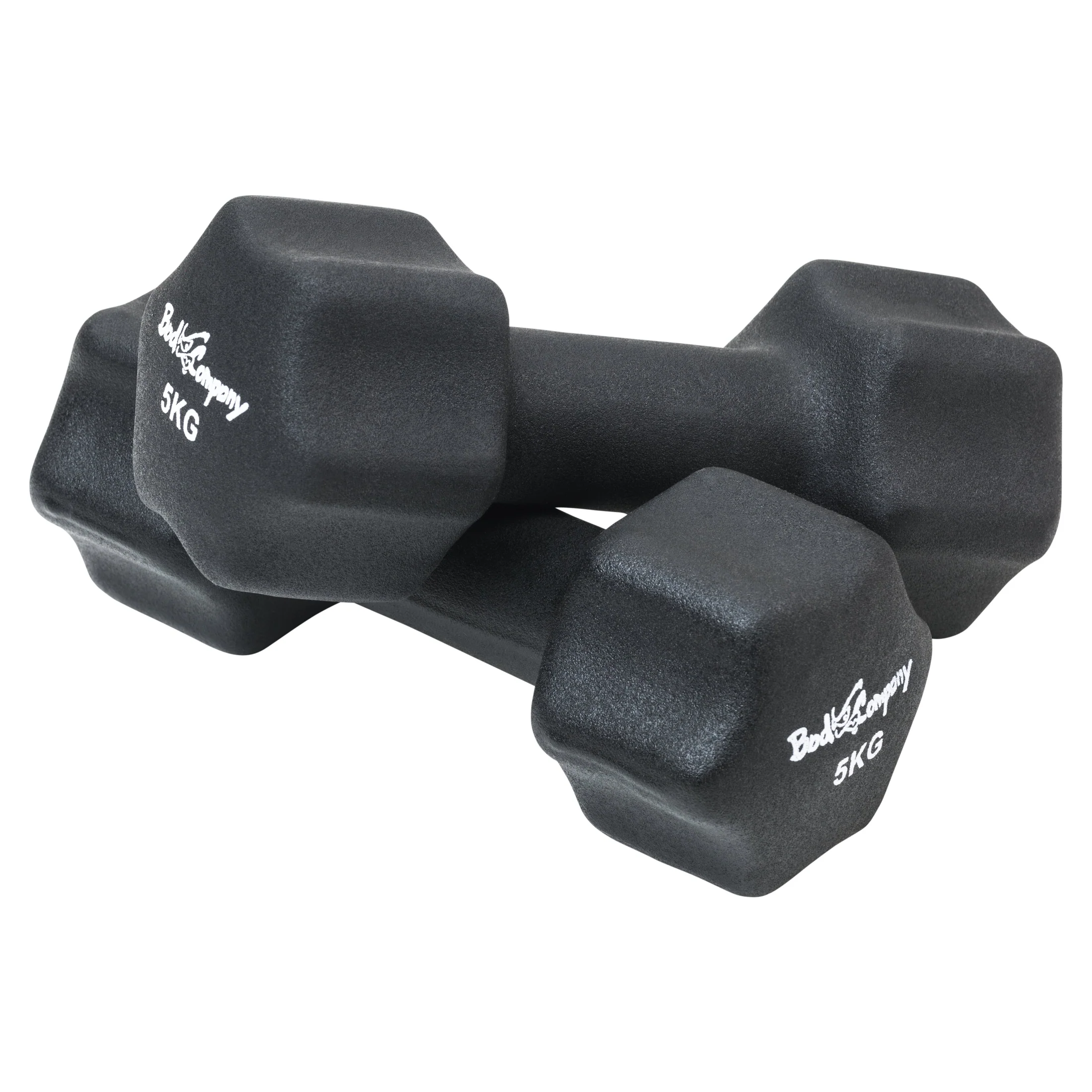 10Kg (2x5,0) Neopren Gymnastik Hanteln Hantel Gewichte Hantel-Set - Image 3
