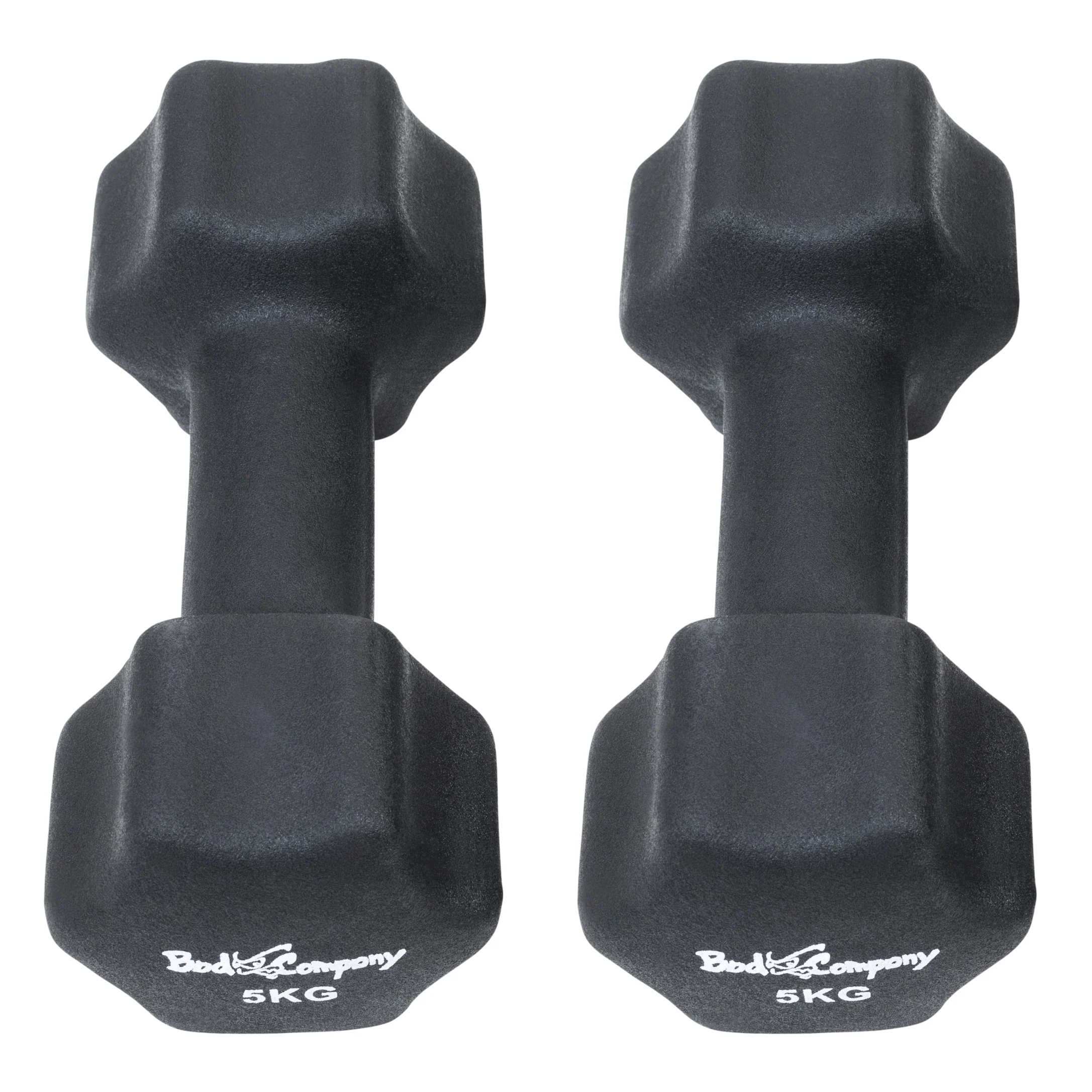 10Kg (2x5,0) Neopren Gymnastik Hanteln Hantel Gewichte Hantel-Set - Image 4