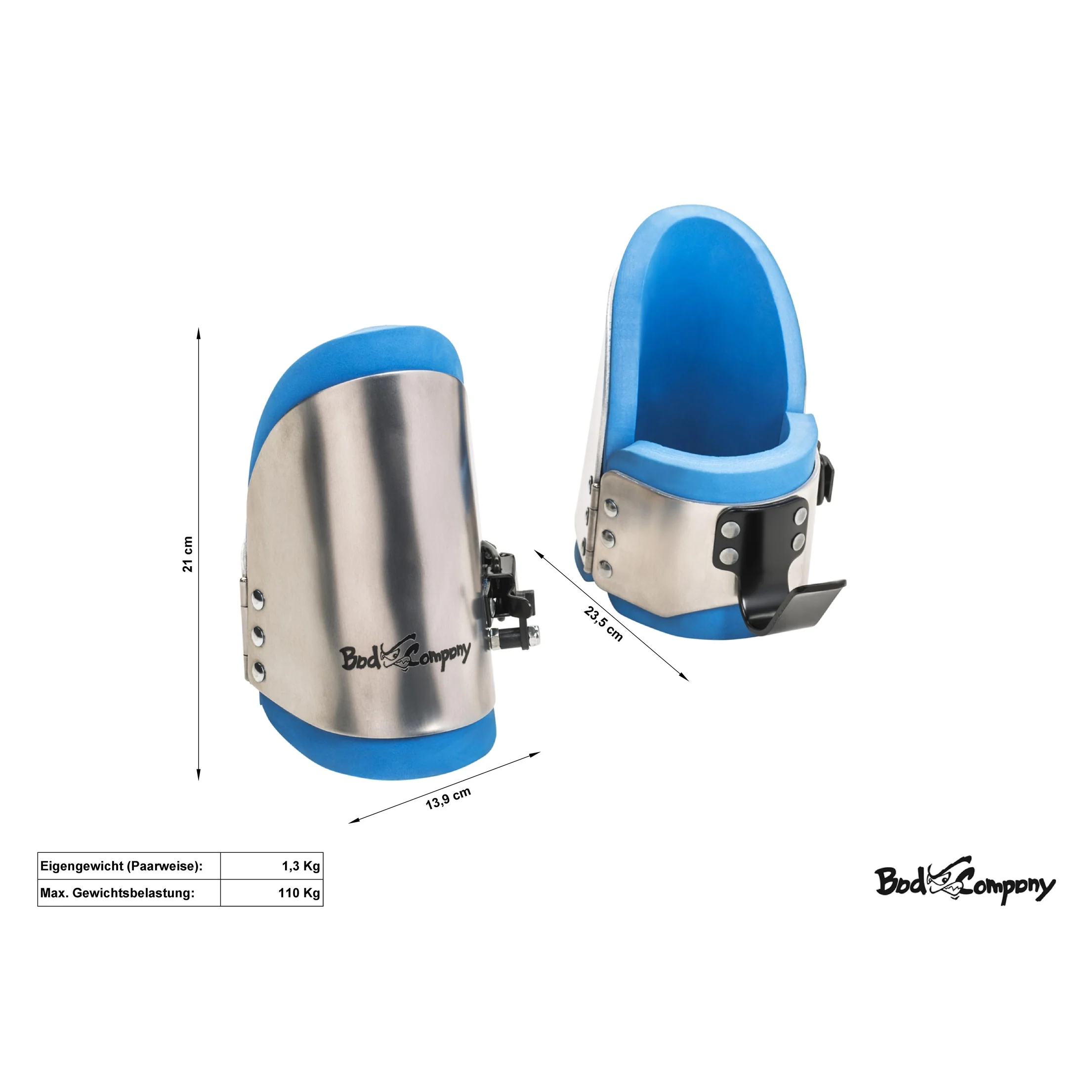 Gravity Boots für ein intensiveres Workout blau - Image 8