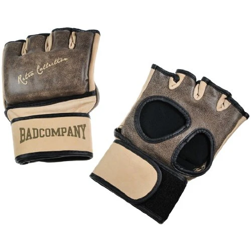 Pro Retro Rindsleder FreeFight MMA Boxhandschuhe Handschuhe Boxsack Sandsack - Image 3