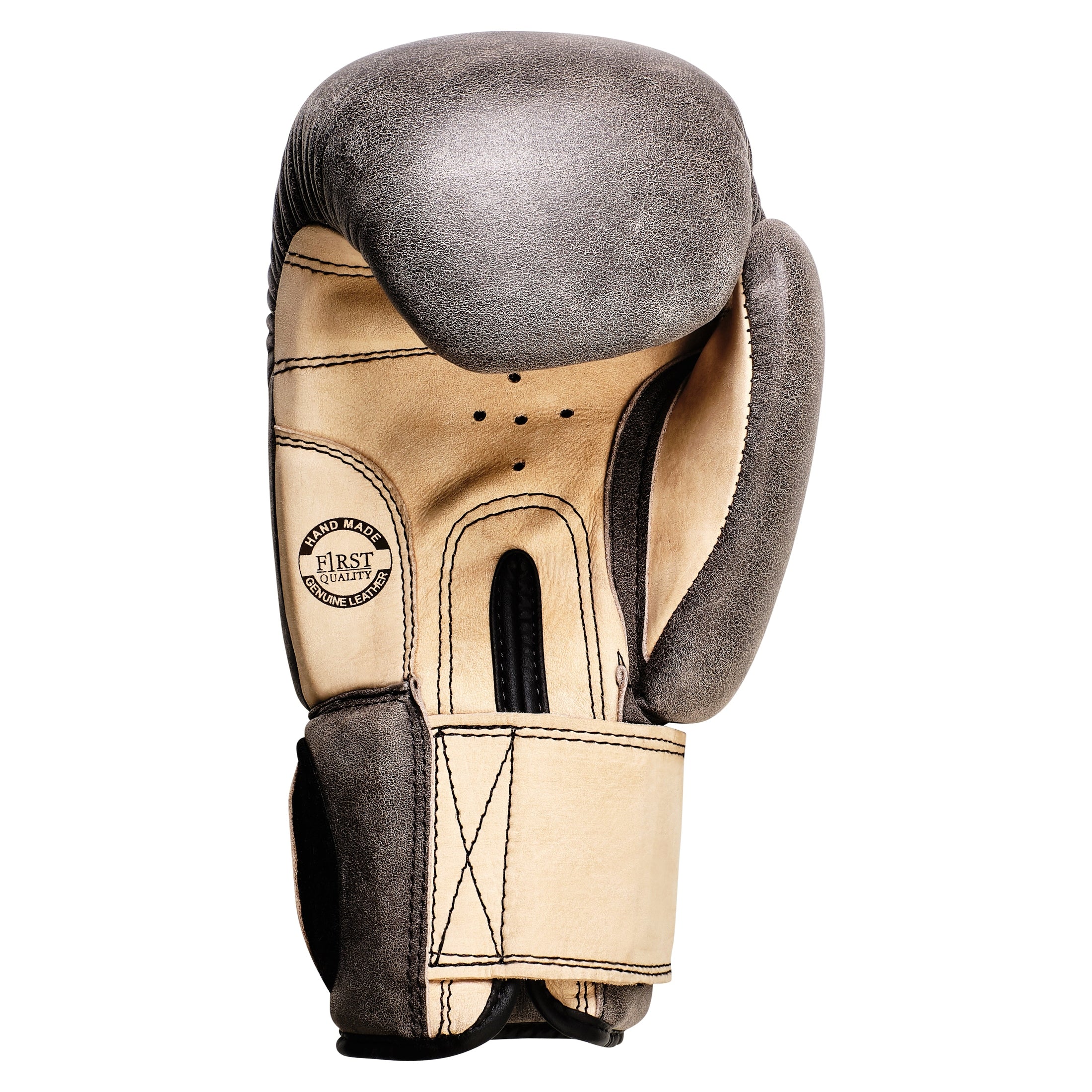 Retro Boxhandschuhe aus Rindsleder mit Belüftungssystem - Image 15
