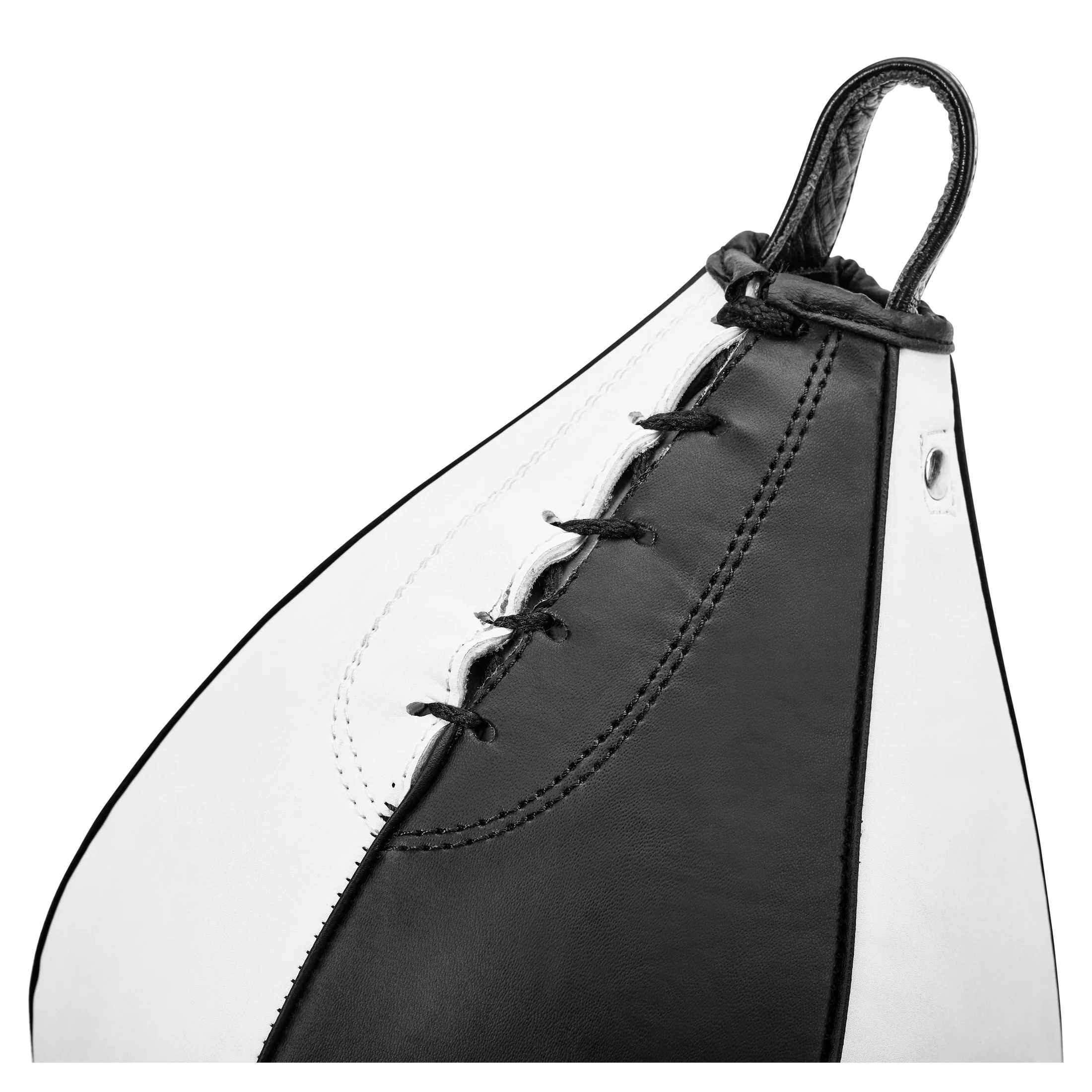 Boxbirne aus Echt-Leder medium black/white - Image 3