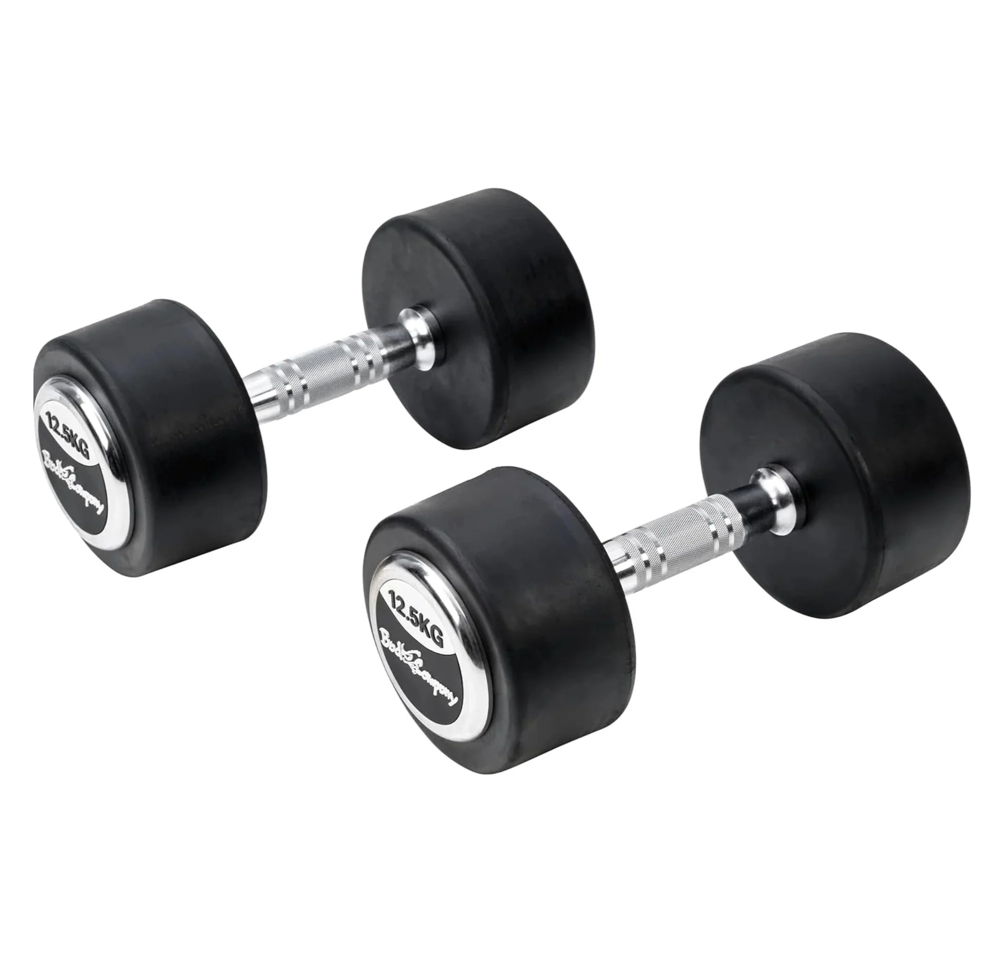 Deluxe 25 Kg (2x12,5) Hanteln Gewichte Rundhanteln Hantel Set Kurzhanteln