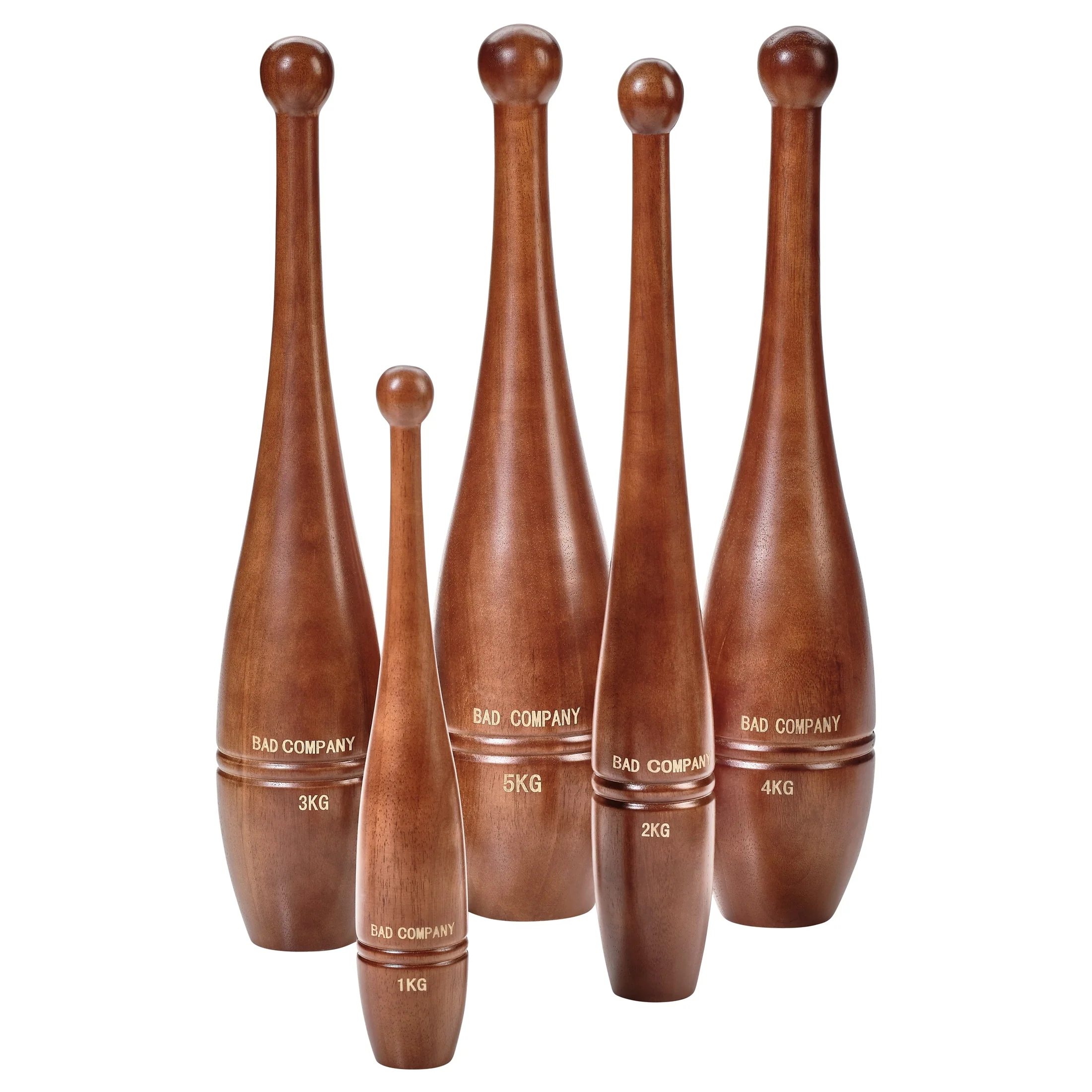Wooden Indian Club Bell 2 kg - Image 4