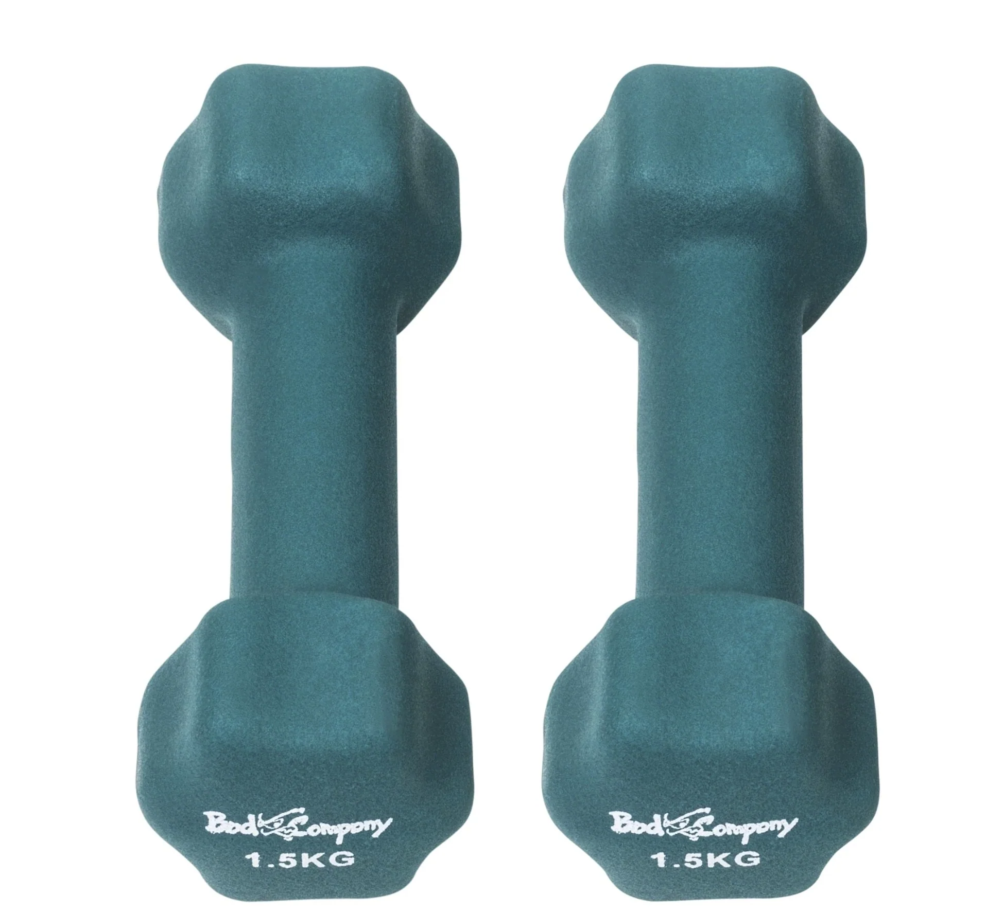 39Kg (2x0.5, 2x1, 2x1.5, 2x2, 2x2.5, 2x3, 2x4, 2x5) Neopren Hanteln - Image 7