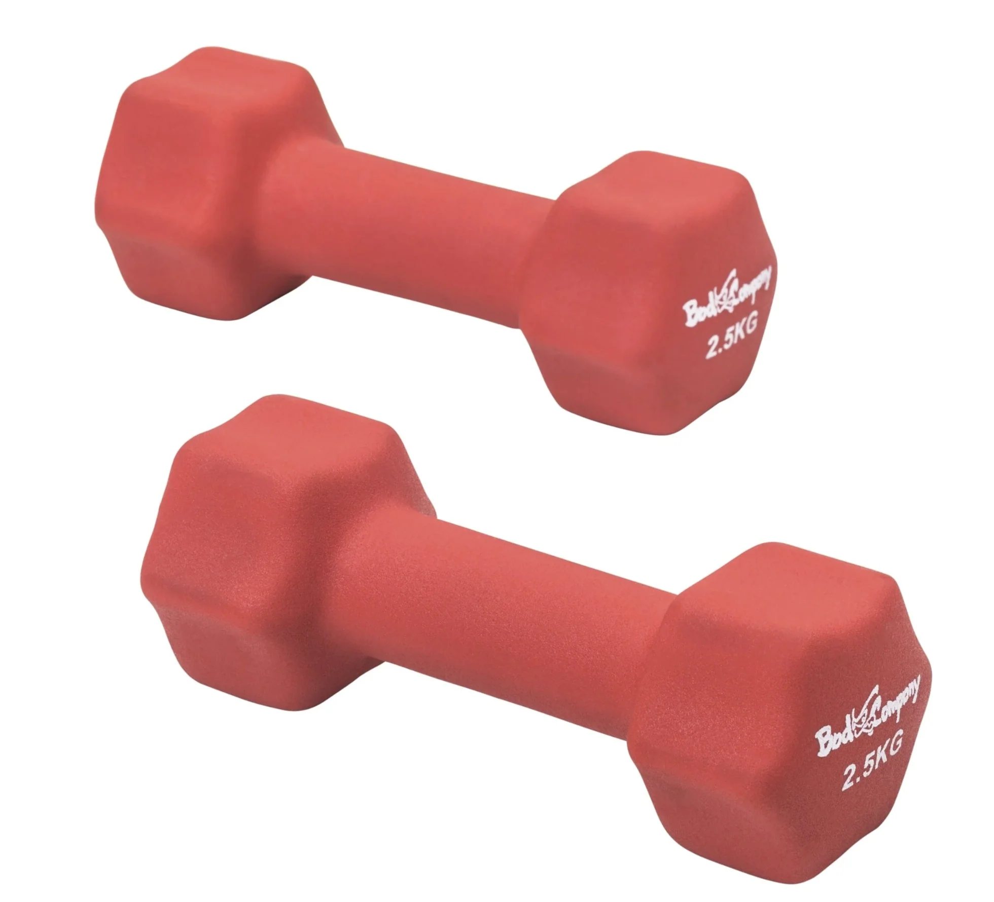39Kg (2x0.5, 2x1, 2x1.5, 2x2, 2x2.5, 2x3, 2x4, 2x5) Neopren Hanteln - Image 10