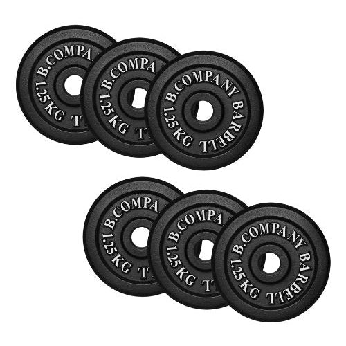 Guss 7,5Kg (6x1,25) Hantelscheiben Gewichte Hanteln 30/31mm