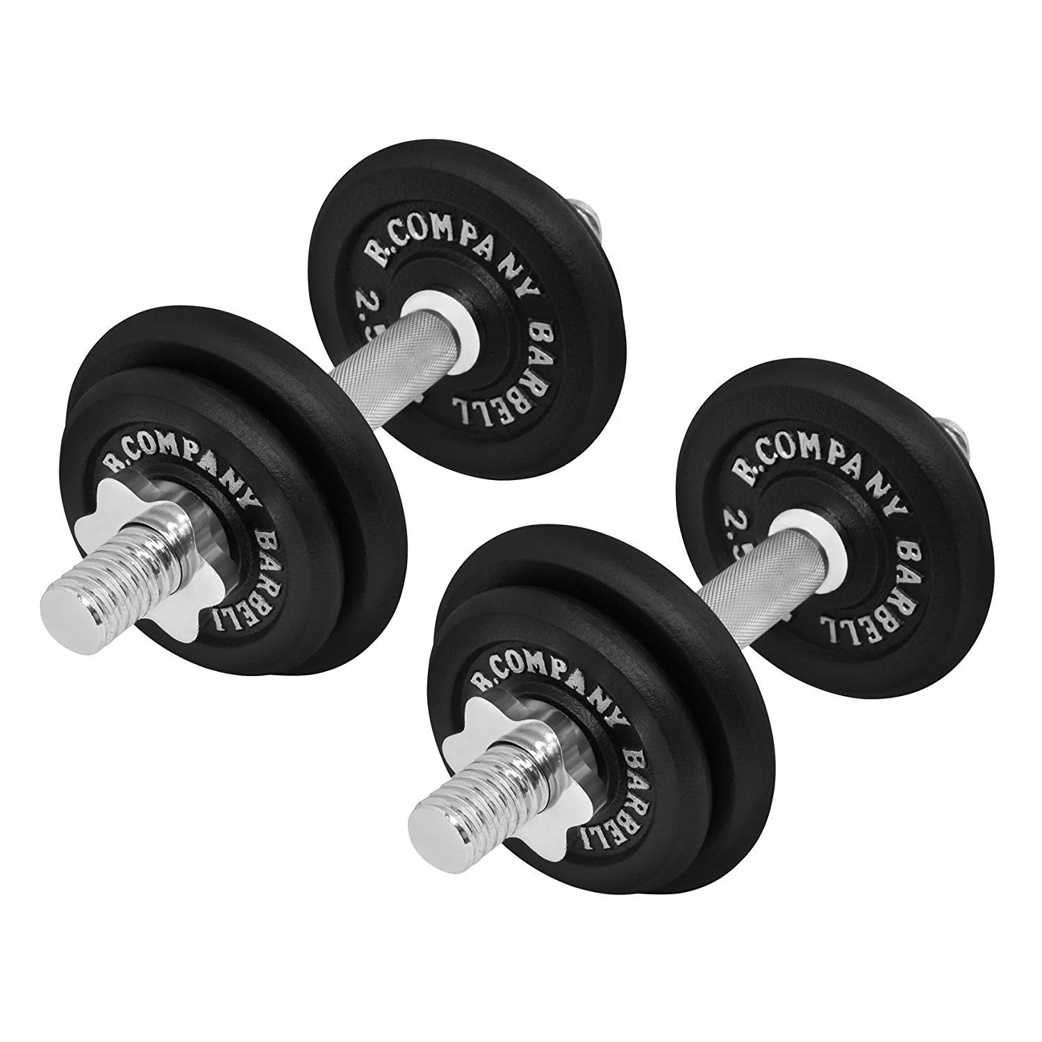 Guss Kurzhantel-Set 20Kg (2x10) Hantelscheiben Hantelset