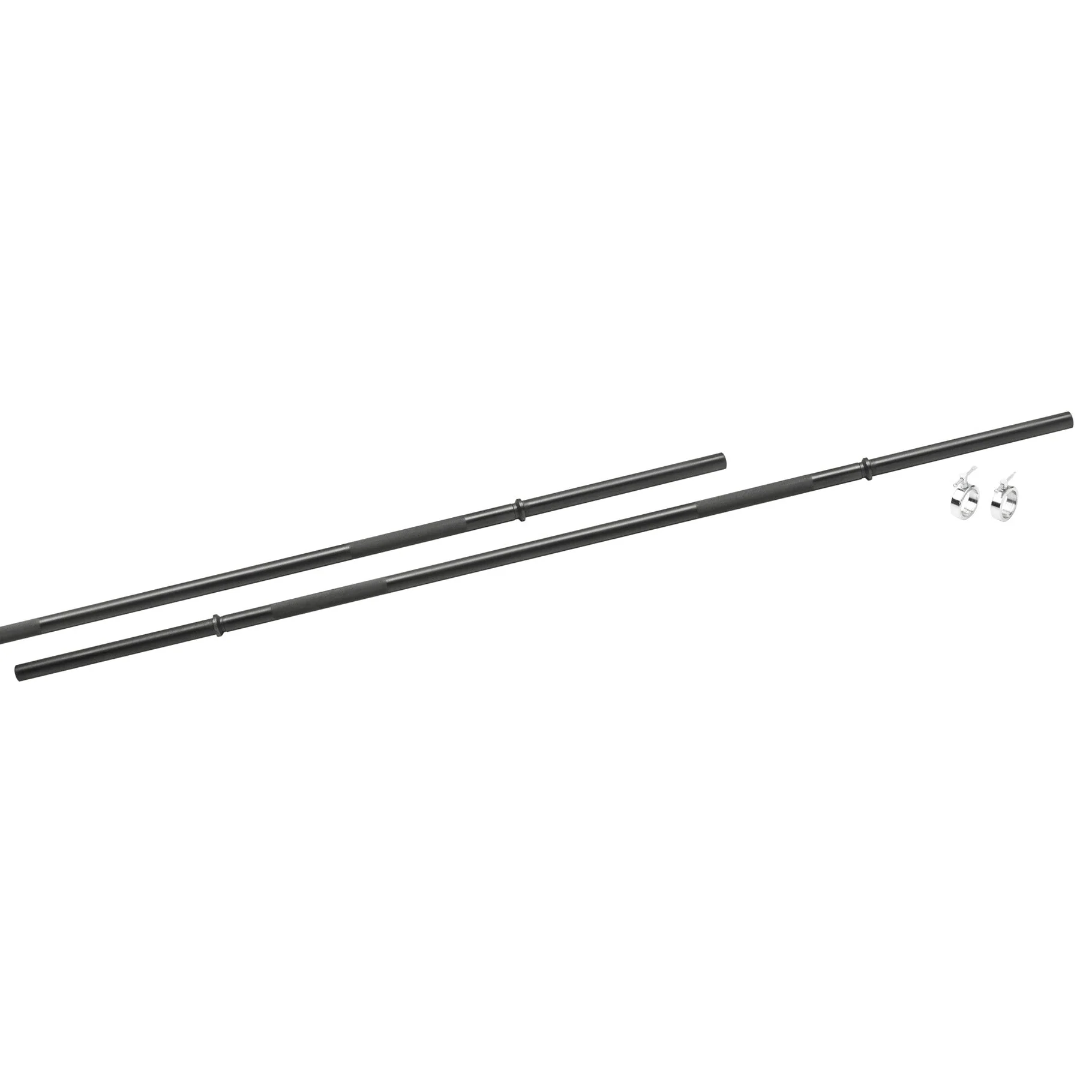 BLK Langhantelstange 168cm Langhantel schwarze Hantelstange Stange 30/31mm black