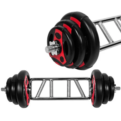 K-Grip. 25,5 Kg Trizep-Hantel Set Hanteln Hantelscheiben