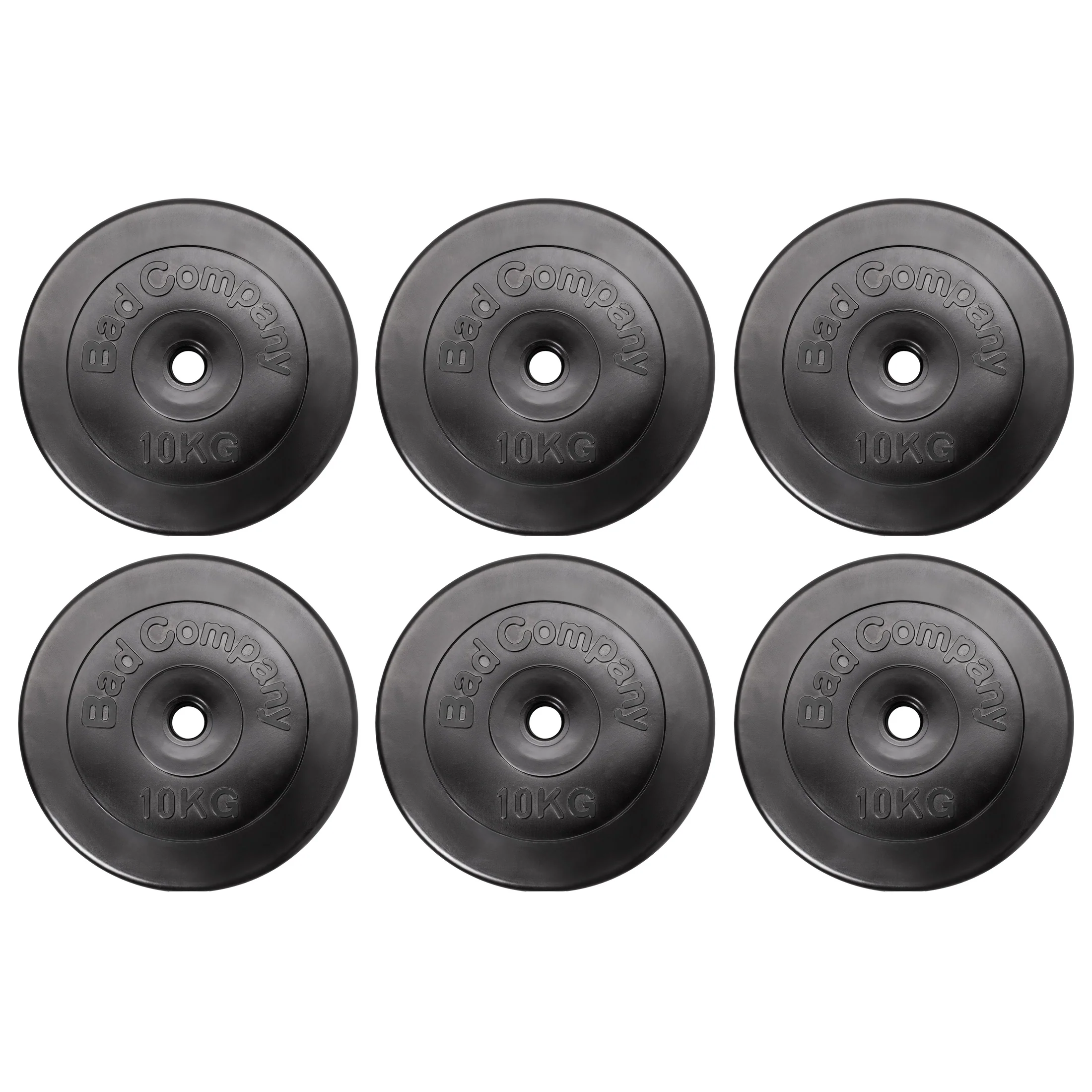 60 Kg (6x10) Hantelscheiben Hantel Hanteln 30/31mm Kunst.