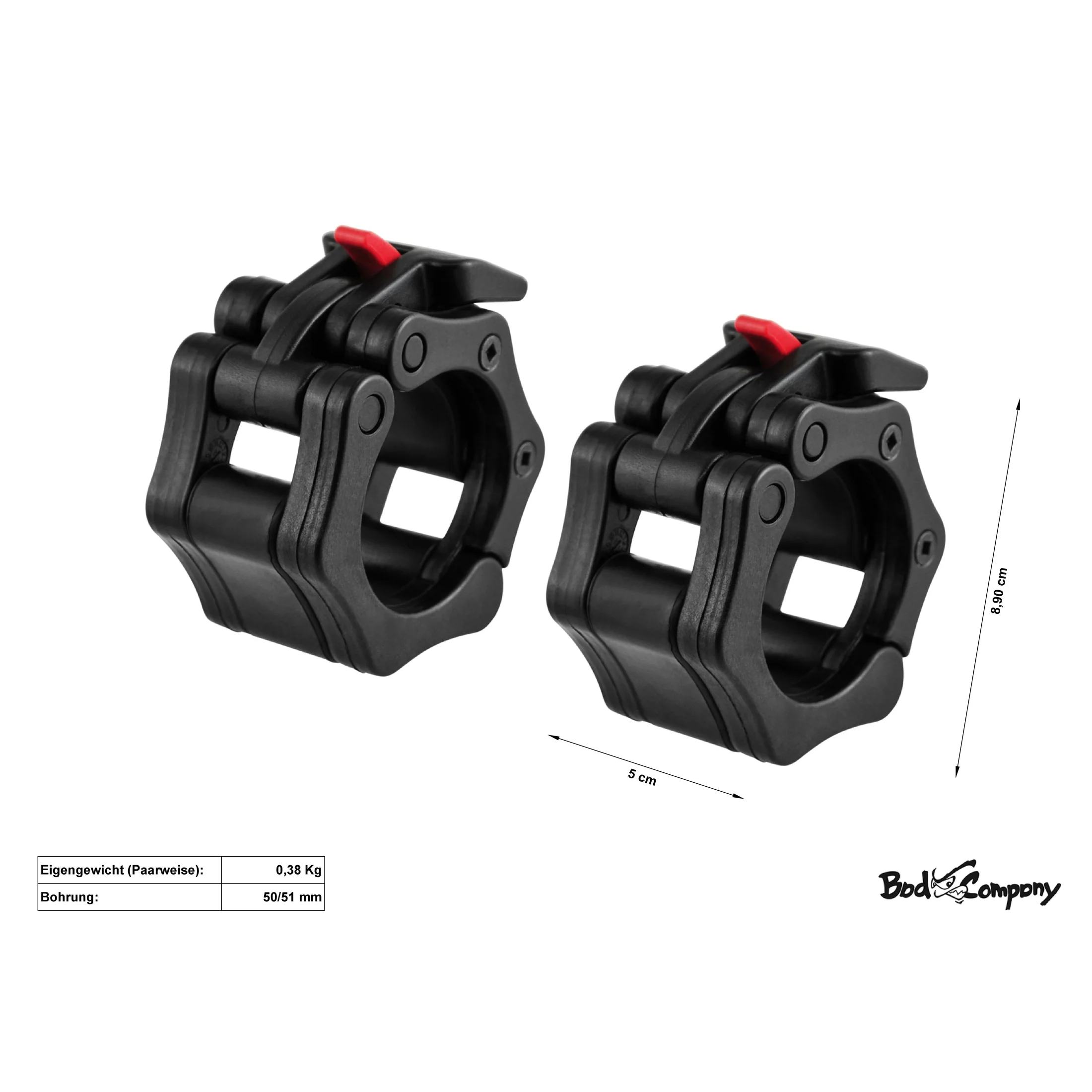 Olympia Schnellverschluss | Kompressionsverschluss für alle Hantelstangen mit 50/51 mm Lochbohrung - Image 7