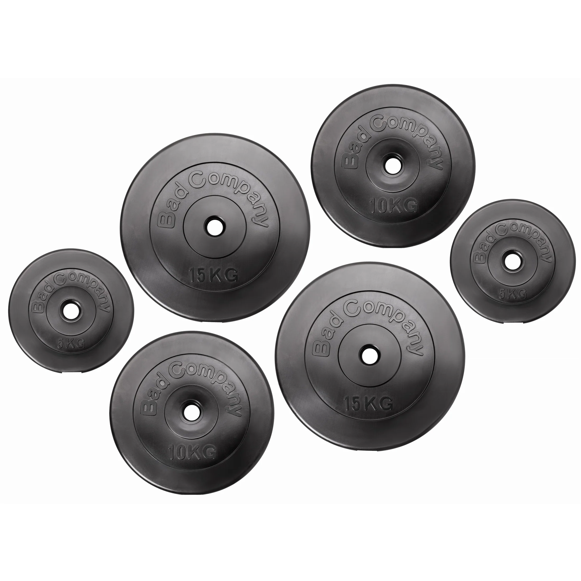 60 Kg (5, 10, 15) Hantelscheiben Hantel Hanteln 30/31mm Kunst.