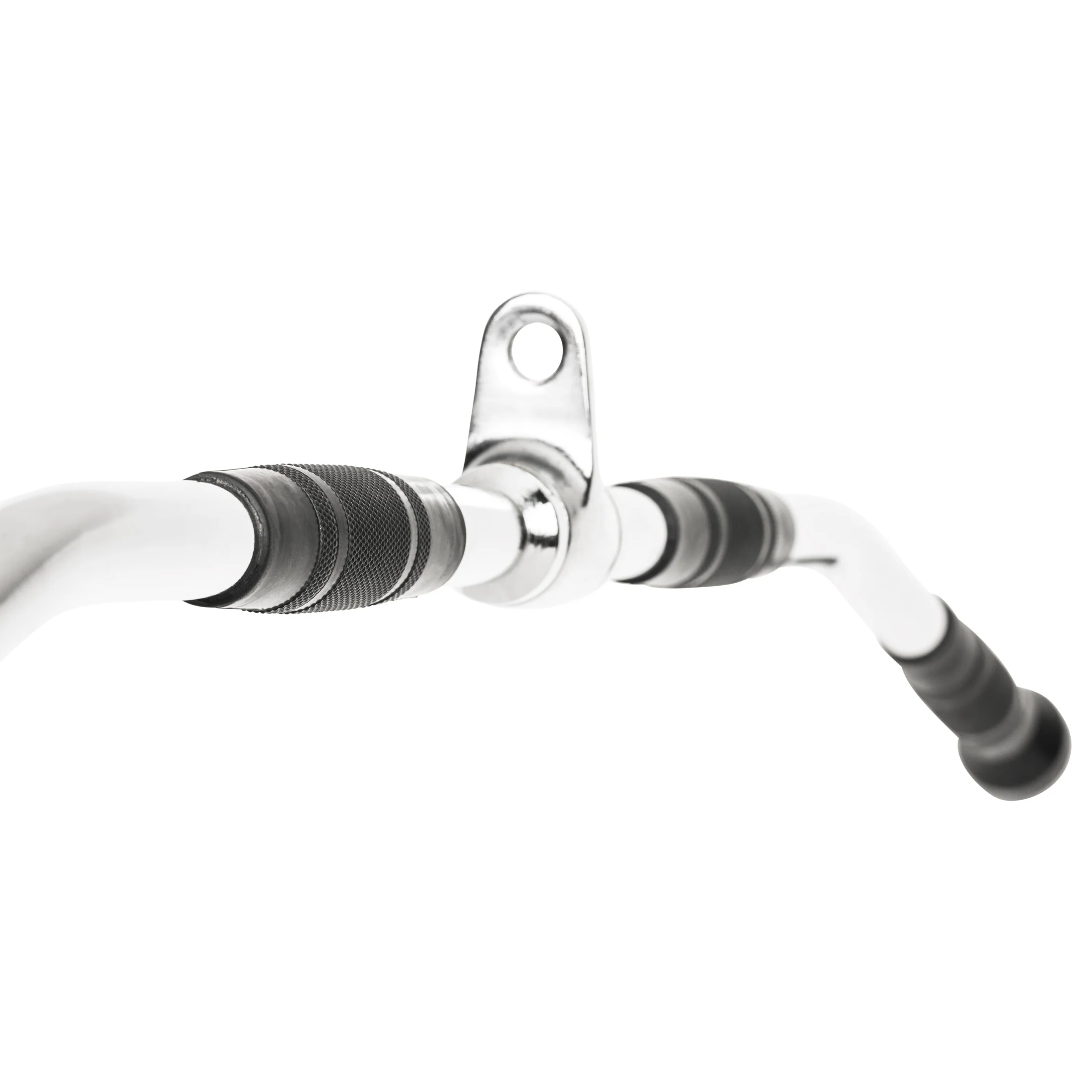 Latzug Stange kurz m. Gummi Hand-Grips - Image 2