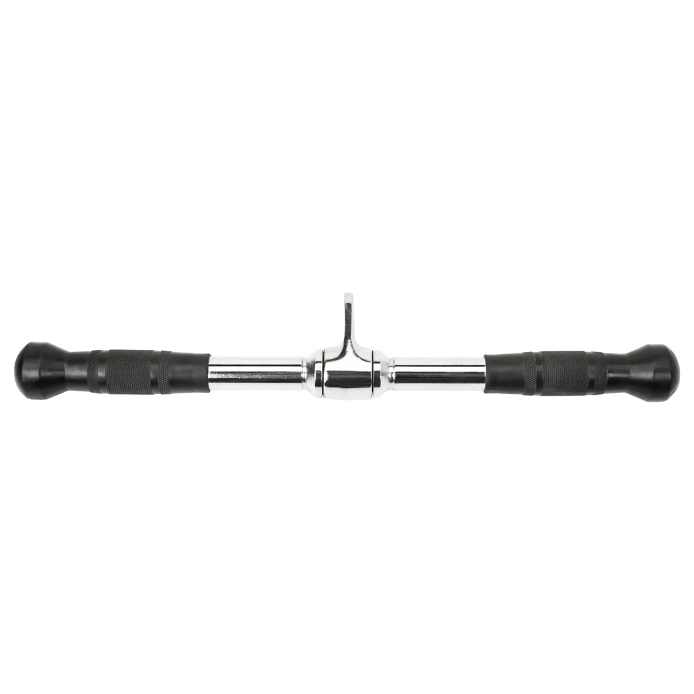 Trizep-/Bizep Griff gerade m. Gummi Hand-Grips