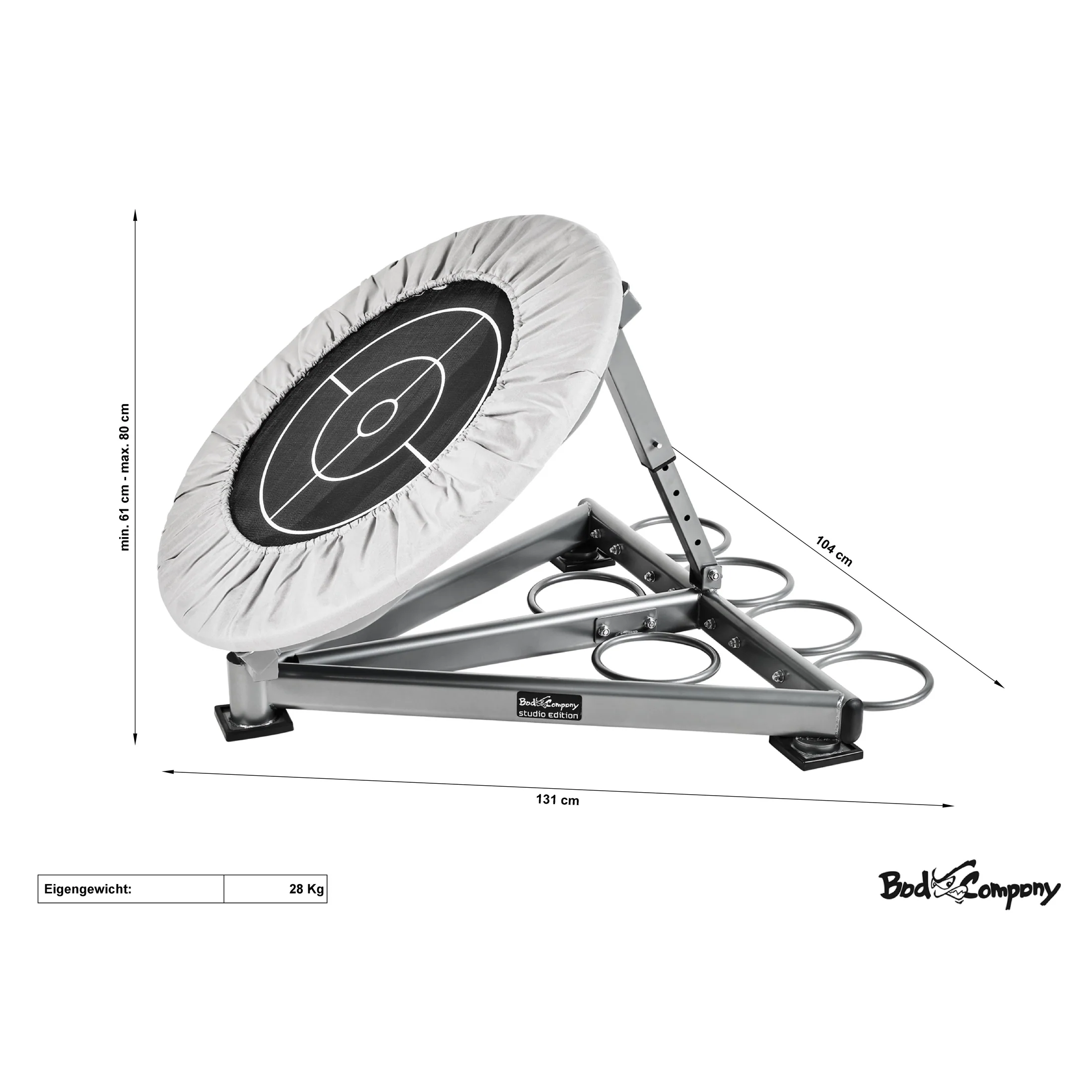 Medizinball Rebounder mit verstellbarem Neigungswinkel - Image 17