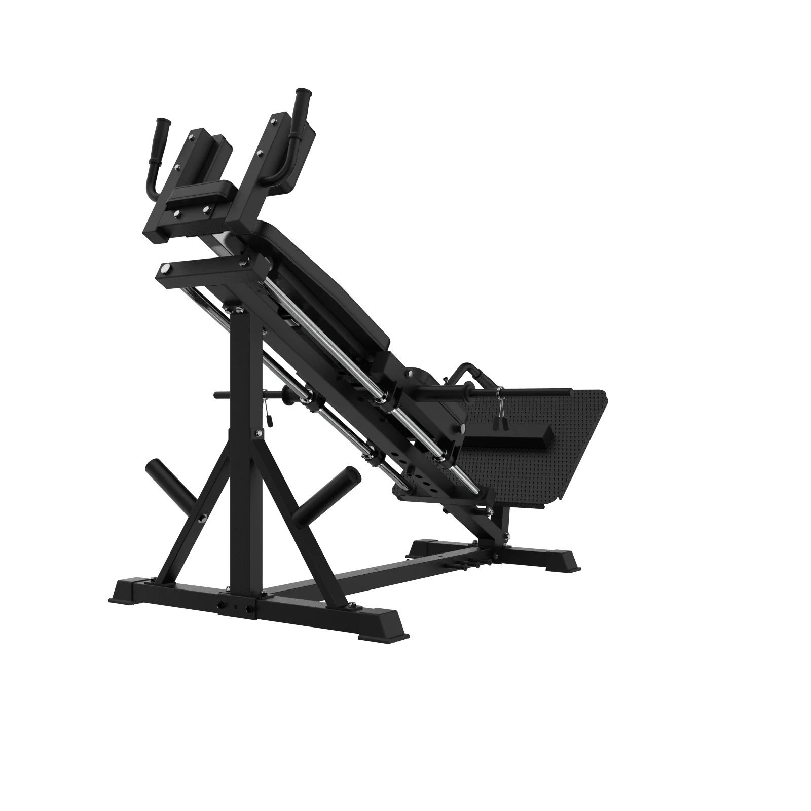 Hackenschmidt & Kniebeugen Maschine mit Wadenheber-Block - Image 4