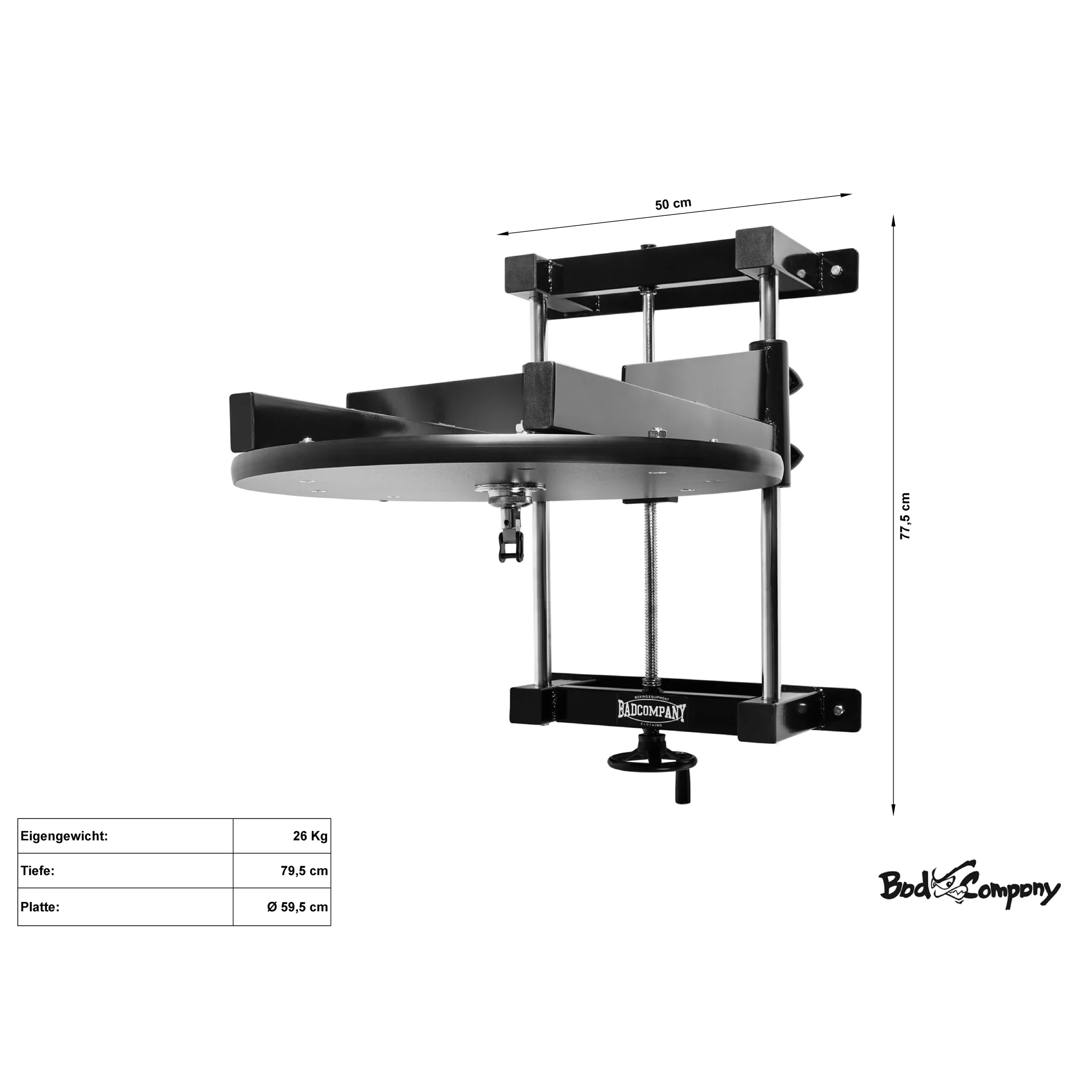 Speedball Plattform mit PU Boxbirne schwarz/rot medium I höhenverstellbar I BCA-38 - Image 14