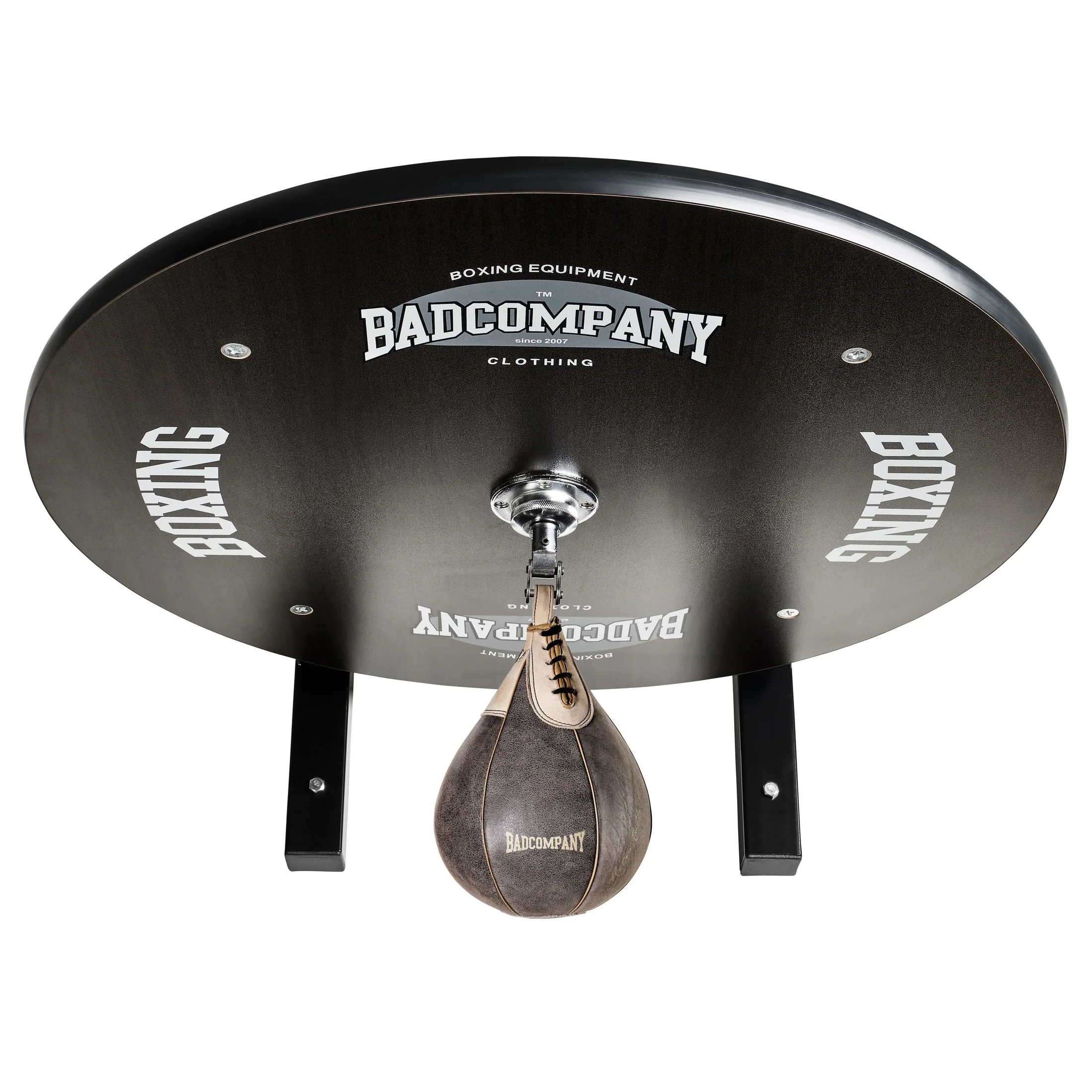 Speedball Plattform mit Rindsleder Boxbirne medium zur Wandmontage I BCA-39