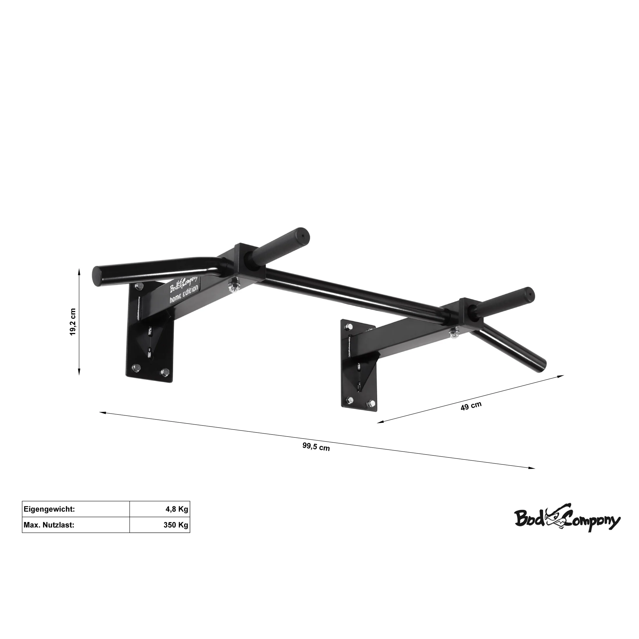 Klimmzugstange für die Wandmontage - Image 6